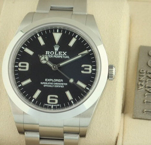 ロレックス エクスプローラー Ref.214270 ブラック文字盤 中古 explorer-112 商品画像1