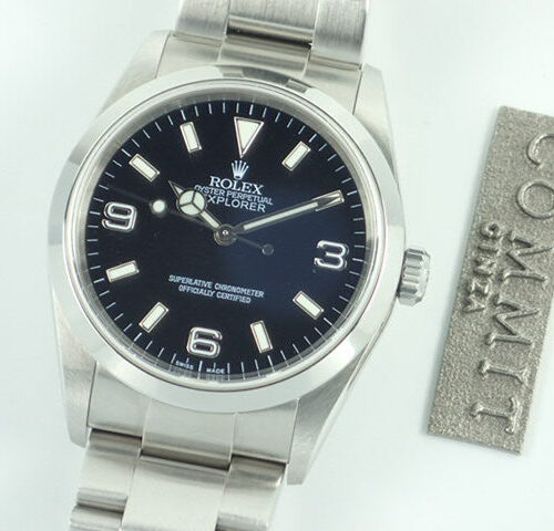 ロレックス エクスプローラーI Ref.114270 ブラック文字盤 中古 explorer-113 商品画像1