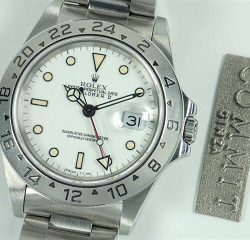 ロレックス エクスプローラーII Ref.16570 ホワイト文字盤 中古 explorer-118 商品画像1