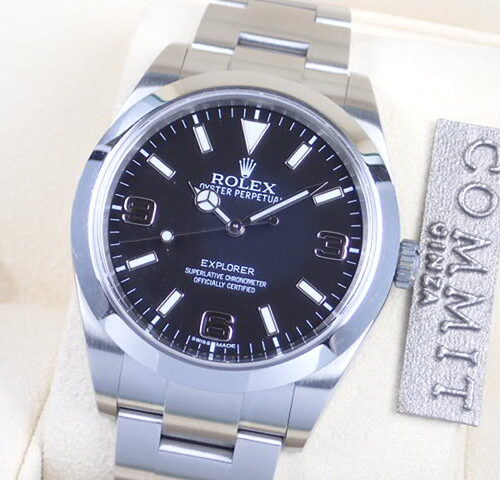 ロレックス エクスプローラー Ref.214270 ブラック文字盤 中古 explorer-12 商品画像1