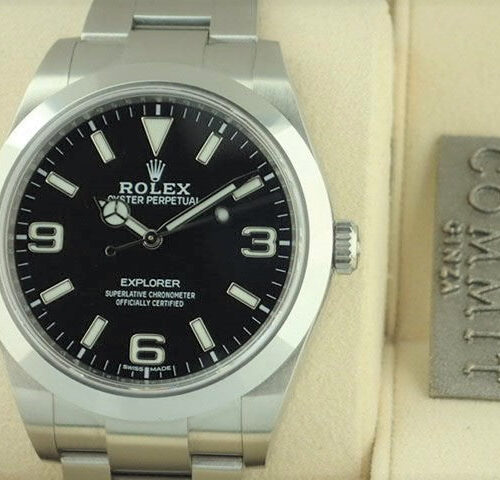 ロレックス エクスプローラー Ref.214270 ブラック文字盤 中古 explorer-120 商品画像1