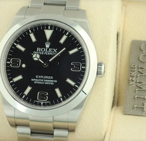 ロレックス エクスプローラー Ref.214270 ブラック文字盤 中古 explorer-124 商品画像1