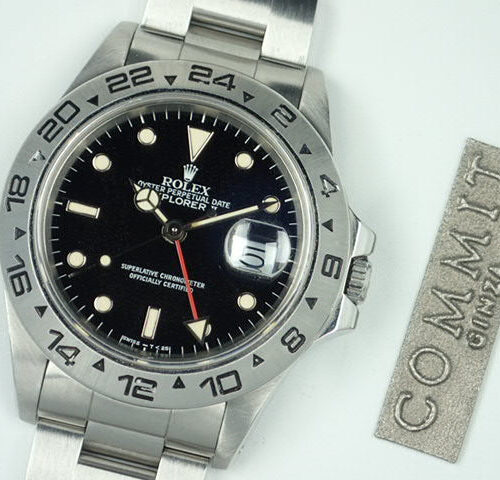 ロレックス エクスプローラーII Ref.16550 ブラック文字盤 中古 explorer-125 商品画像1