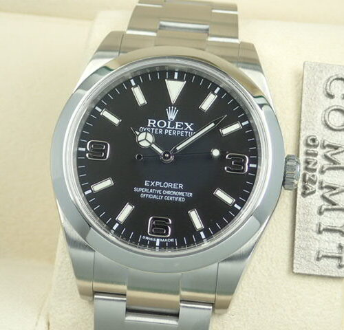 ロレックス エクスプローラー Ref.214270 ブラック文字盤 中古 explorer-127 商品画像1