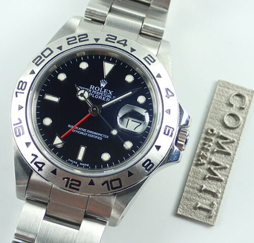 ロレックス エクスプローラーII Ref.16550 ブラック文字盤 中古 explorer-128 商品画像1