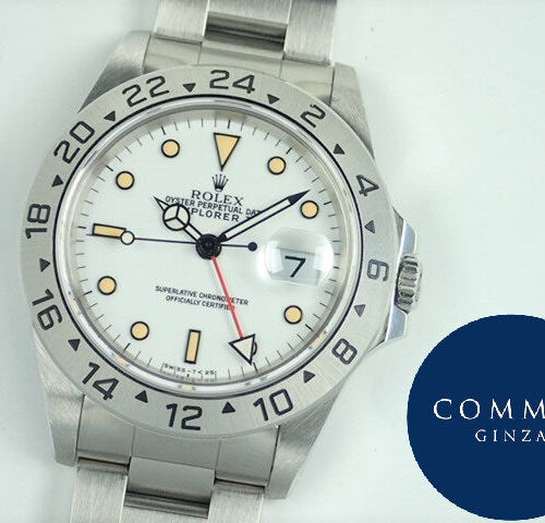 ロレックス エクスプローラーII Ref.16570 ホワイト文字盤 中古 explorer-133 商品画像1