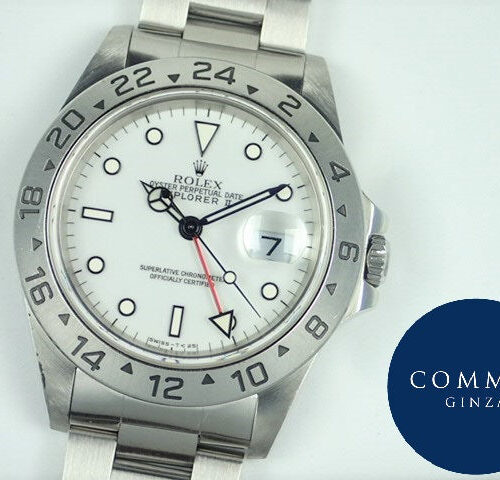 ロレックス エクスプローラーII Ref.16570 ホワイト文字盤 中古 explorer-135 商品画像1