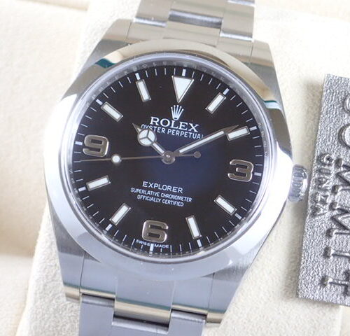 ロレックス エクスプローラー Ref.214270 ブラック文字盤 中古 explorer-14 商品画像1