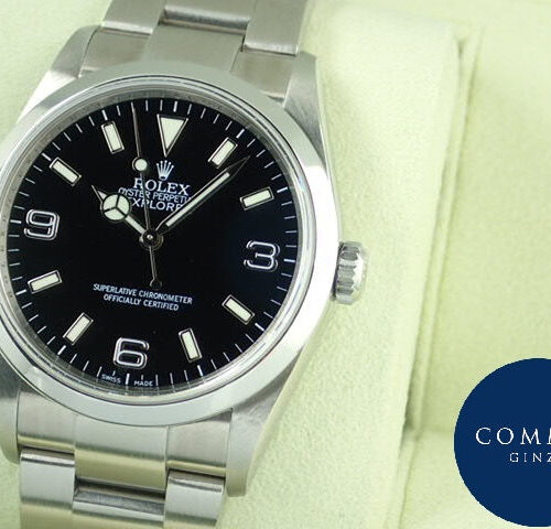 ロレックス エクスプローラーI Ref.14270 ブラック文字盤 中古 explorer-146 商品画像1