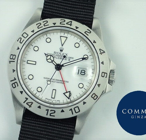 ロレックス エクスプローラーII Ref.16570 ホワイト文字盤 中古 explorer-148 商品画像1