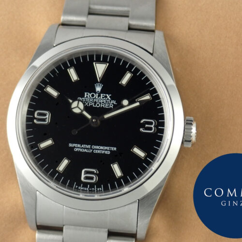 ロレックス エクスプローラーI Ref.14270 ブラック文字盤 中古 explorer-159 商品画像1