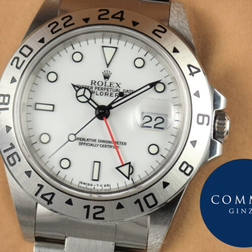 ロレックス エクスプローラーII Ref.16570 ホワイト文字盤 中古 explorer-172 商品画像1