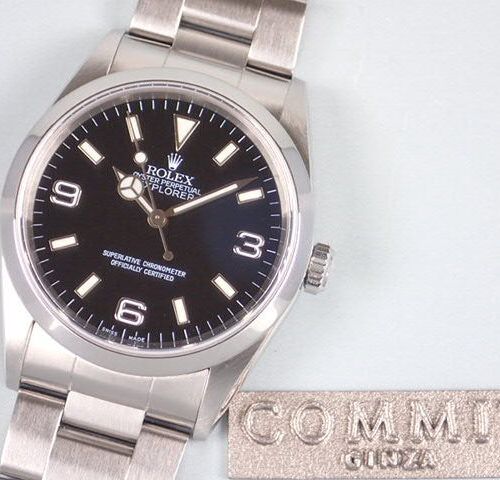 ロレックス エクスプローラーI Ref.14270 ブラック文字盤 中古 explorer-18 商品画像1