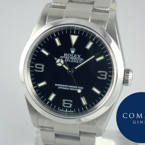 ロレックス エクスプローラーI Ref.114270 ブラック文字盤 中古 explorer-181 商品画像1