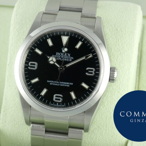 ロレックス エクスプローラーI Ref.114270 ブラック文字盤 中古 explorer-182 商品画像1