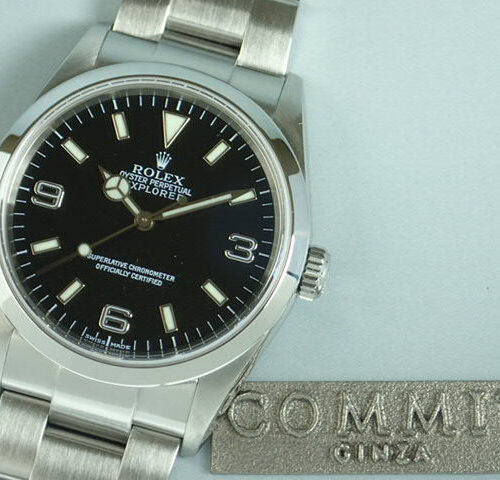 ロレックス エクスプローラーI Ref.114270 ブラック文字盤 中古 explorer-22 商品画像1