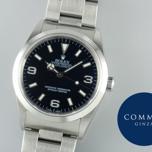 ロレックス エクスプローラーI Ref.14270 ブラック文字盤 中古 explorer-220 商品画像1
