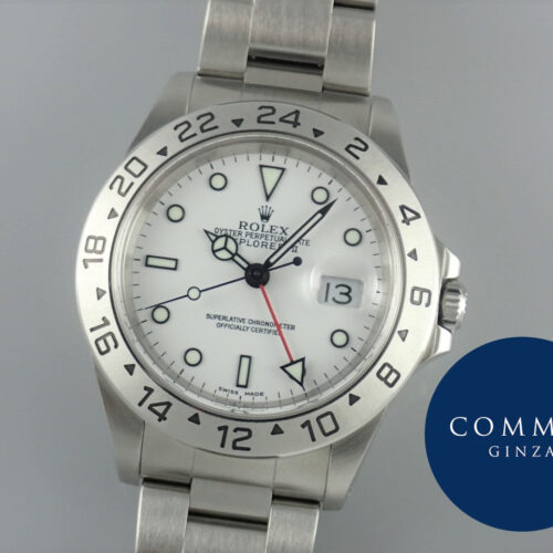 ロレックス エクスプローラーII Ref.16570 ホワイト文字盤 中古 explorer-221 商品画像1