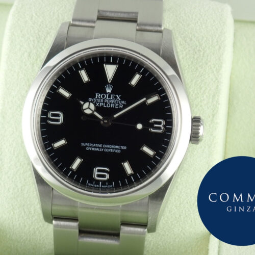 ロレックス エクスプローラーI Ref.114270 ブラック文字盤 中古 explorer-222 商品画像1