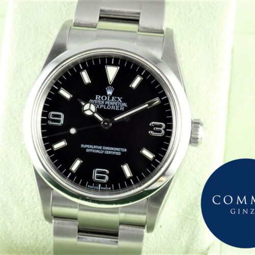 ロレックス エクスプローラーI Ref.114270 ブラック文字盤 中古 explorer-229 商品画像1