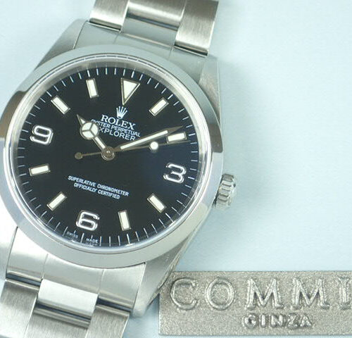 ロレックス エクスプローラーI Ref.14270 ブラック文字盤 中古 explorer-23 商品画像1