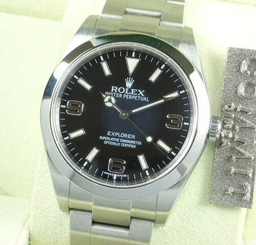 ロレックス エクスプローラー Ref.214270 ブラック文字盤 中古 explorer-24 商品画像1