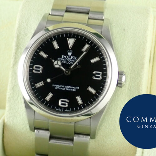 ロレックス エクスプローラーI Ref.114270 ブラック文字盤 中古 explorer-245 商品画像1