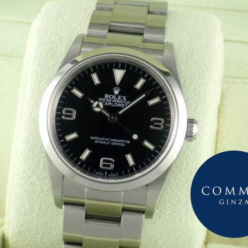 ロレックス エクスプローラーI Ref.114270 ブラック文字盤 中古 explorer-249 商品画像1