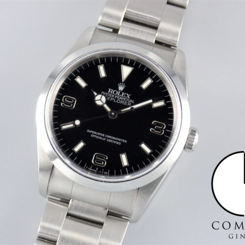 ロレックス エクスプローラーI Ref.14270 ブラック文字盤 中古 explorer-275 商品画像1