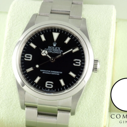 ロレックス エクスプローラーI Ref.114270 ブラック文字盤 中古 explorer-276 商品画像1