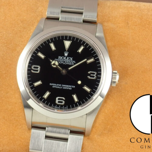 ロレックス エクスプローラーI Ref.14270 ブラック文字盤 中古 explorer-282 商品画像1
