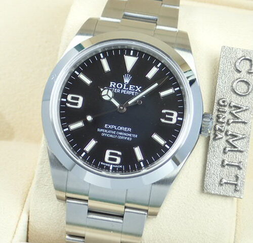 ロレックス エクスプローラー Ref.214270 ブラック文字盤 中古 explorer-29 商品画像1