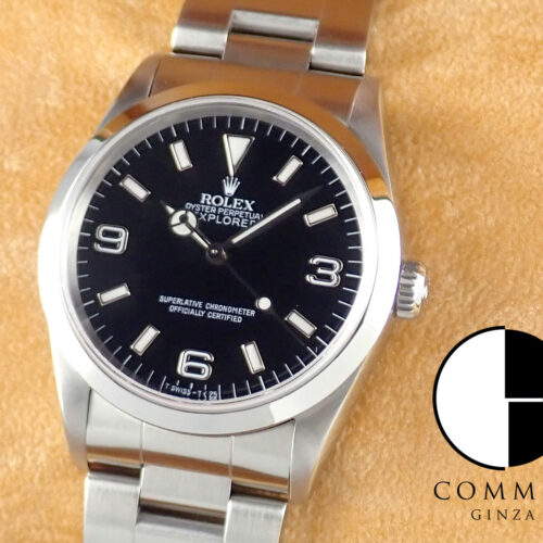 ロレックス エクスプローラーI Ref.14270 ブラック文字盤 中古 explorer-299 商品画像1