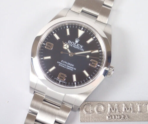 ロレックス エクスプローラー Ref.214270 ブラック文字盤 中古 explorer-2 商品画像1