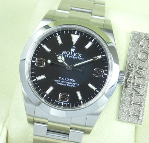 ロレックス エクスプローラー Ref.214270 ブラック文字盤 中古 explorer-30 商品画像1
