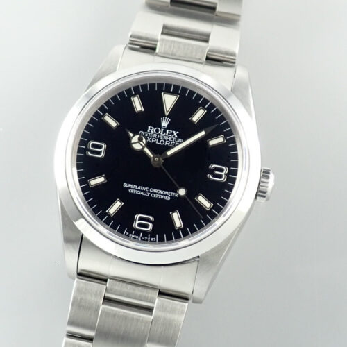 ロレックス エクスプローラーI Ref.14270 ブラック文字盤 中古 explorer-301 商品画像1