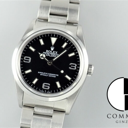 ロレックス エクスプローラーI Ref.14270 ブラック文字盤 中古 explorer-305 商品画像1