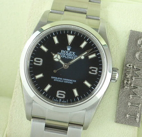 ロレックス エクスプローラーI Ref.114270 ブラック文字盤 中古 explorer-34 商品画像1