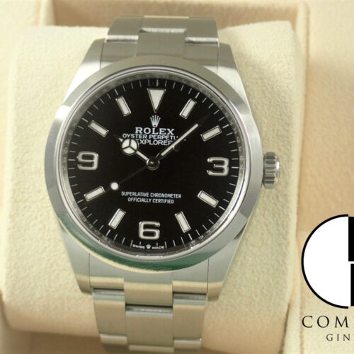 ロレックス エクスプローラー Ref.124270 ブラック文字盤 未使用 explorer-356 商品画像1