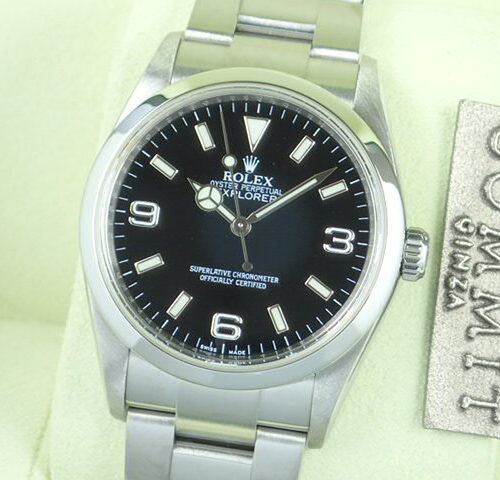 ロレックス エクスプローラーI Ref.114270 ブラック文字盤 中古 explorer-36 商品画像1
