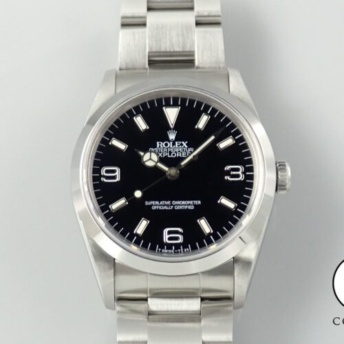 ロレックス エクスプローラーI Ref.14270 ブラック文字盤 中古 explorer-361 商品画像1