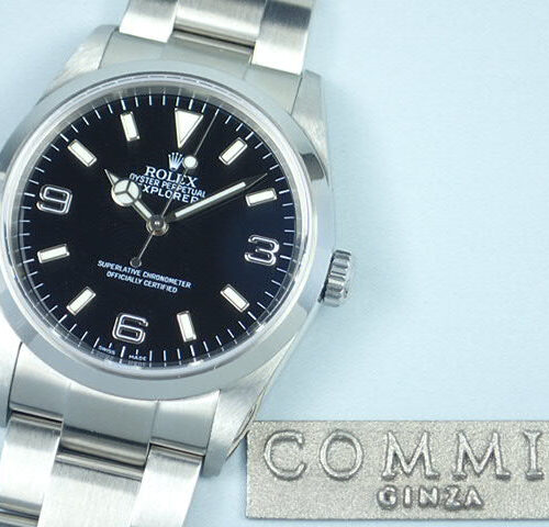 ロレックス エクスプローラーI Ref.114270 ブラック文字盤 中古 explorer-39 商品画像1