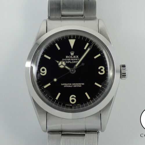 ロレックス エクスプローラーI Ref.1016 ステンレススチール ブラック文字盤 中古 25FW5WZP 商品画像1