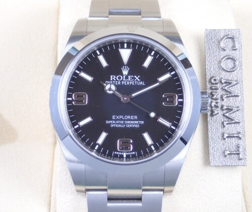 ロレックス エクスプローラー Ref.214270 ブラック文字盤 中古 explorer-3 商品画像1