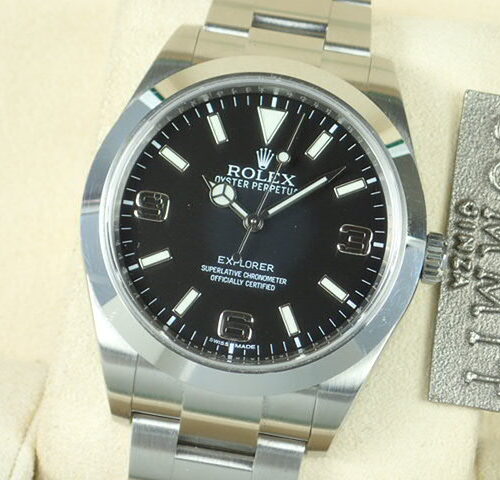 ロレックス エクスプローラー Ref.214270 ブラック文字盤 中古 explorer-41 商品画像1