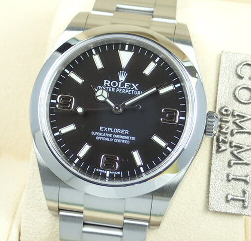 ロレックス エクスプローラー Ref.214270 ブラック文字盤 中古 explorer-42 商品画像1