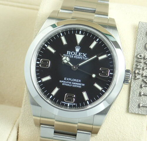 ロレックス エクスプローラー Ref.214270 ブラック文字盤 中古 explorer-43 商品画像1