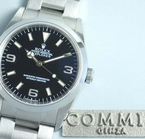 ロレックス エクスプローラーI Ref.114270 ブラック文字盤 中古 explorer-45 商品画像1