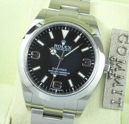 ロレックス エクスプローラー Ref.214270 ブラック文字盤 中古 explorer-48 商品画像1