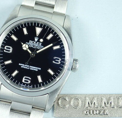 ロレックス エクスプローラーI Ref.14270 ブラック文字盤 中古 explorer-63 商品画像1